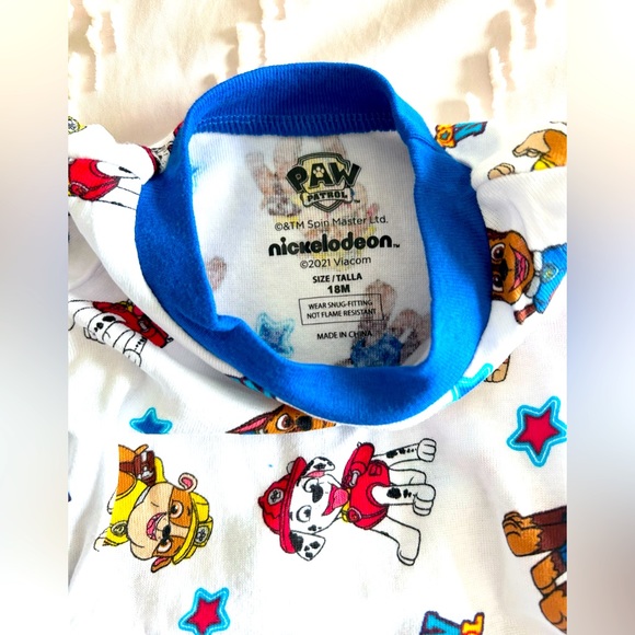 Paw Patrol Pajama 4pc Set Size 18mo NWT - Picture 5 of 5